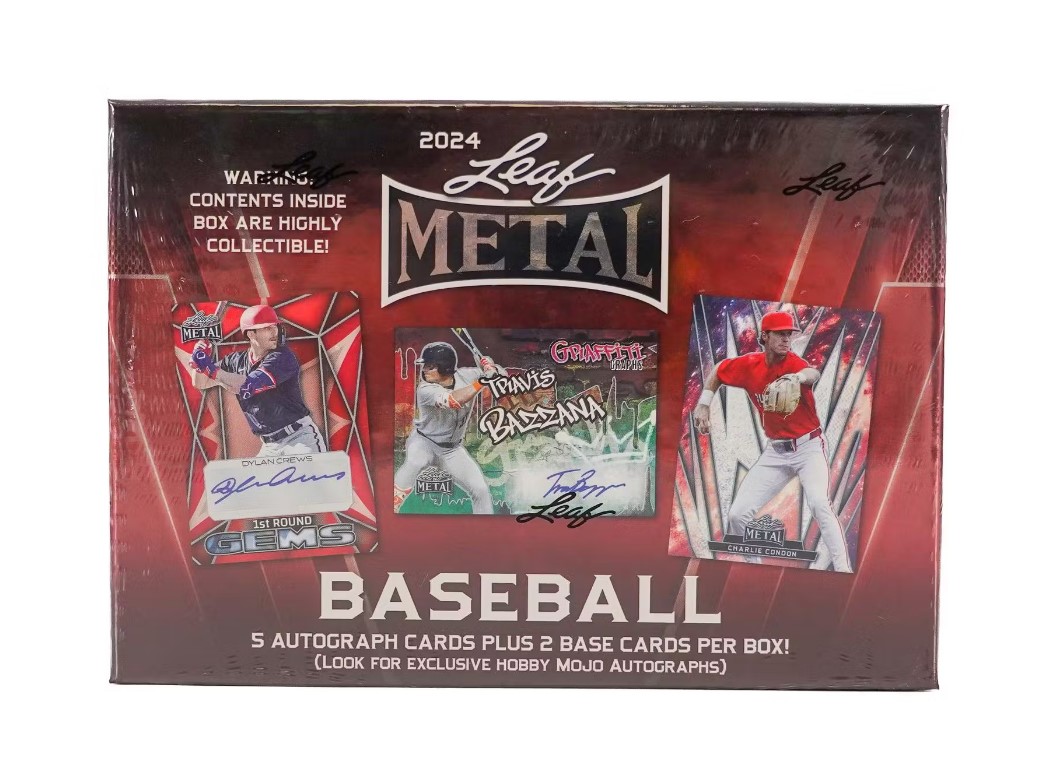 leaf metal baseball