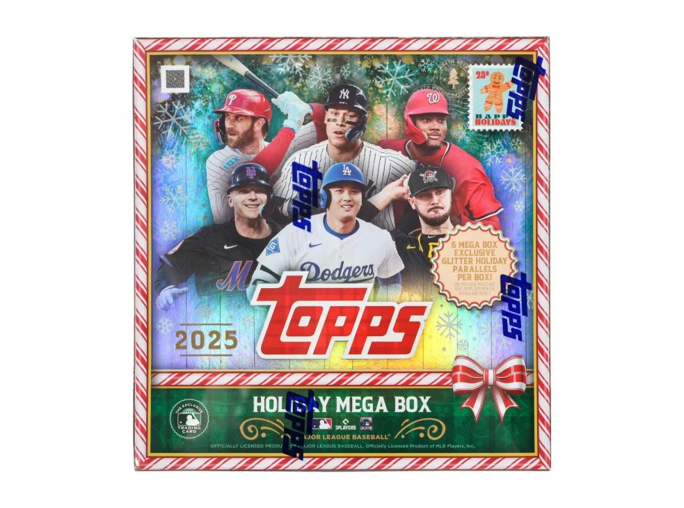 topps mlb holiday
