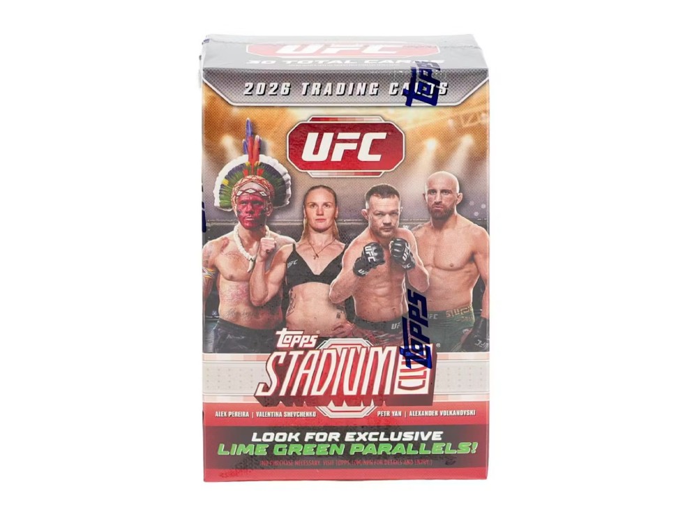 2026UFC blaster topps chrome